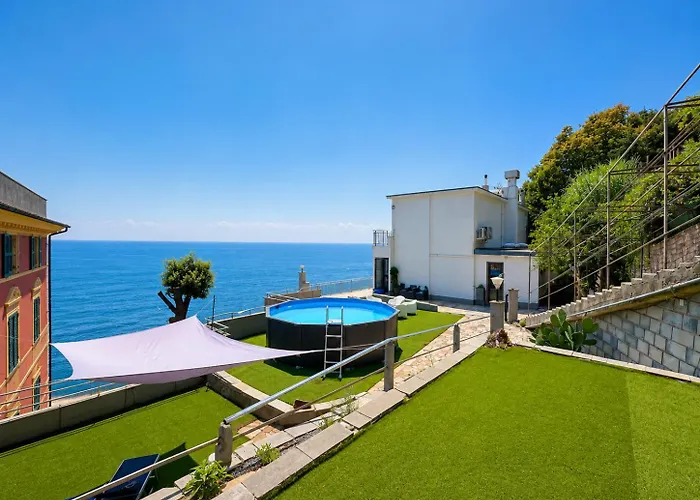 Villa Con Piscina Vista Mare , A-C , Sala Giochi